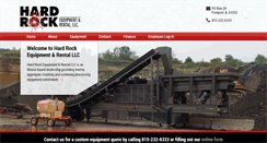Desktop Screenshot of hardrockequipment.net